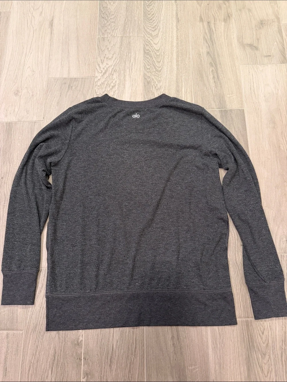 Alo Women’s Black Crewneck Sweater Size M